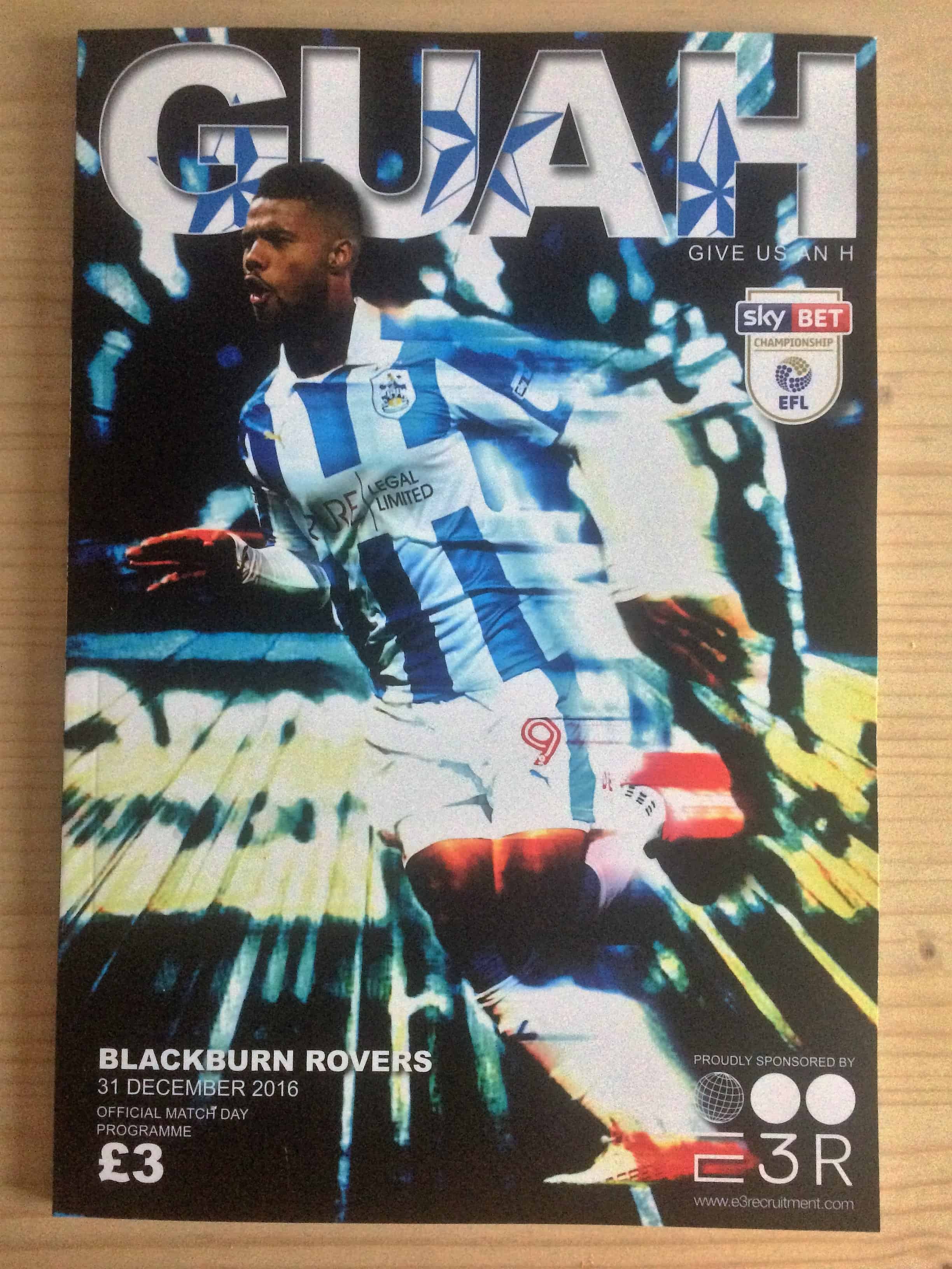 Huddersfield Town FC v Blackburn Rovers FC